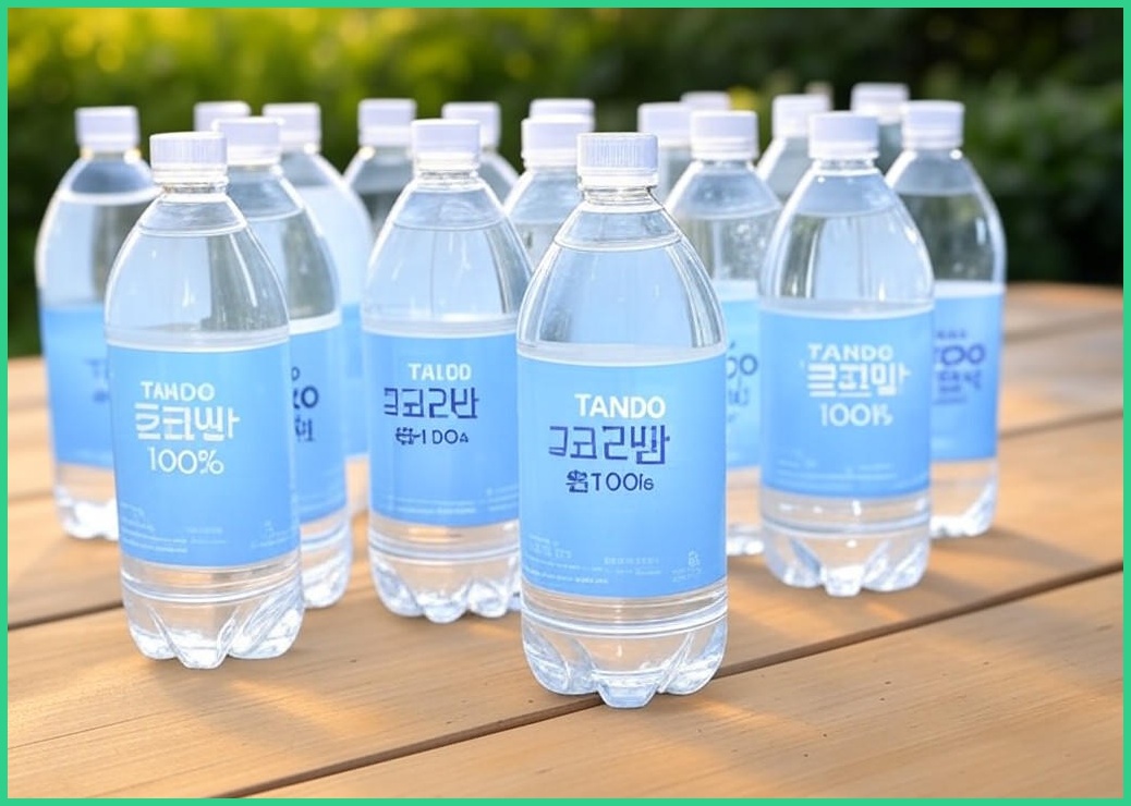 TANDO 코코넛 워터 100%, 1L, 12개