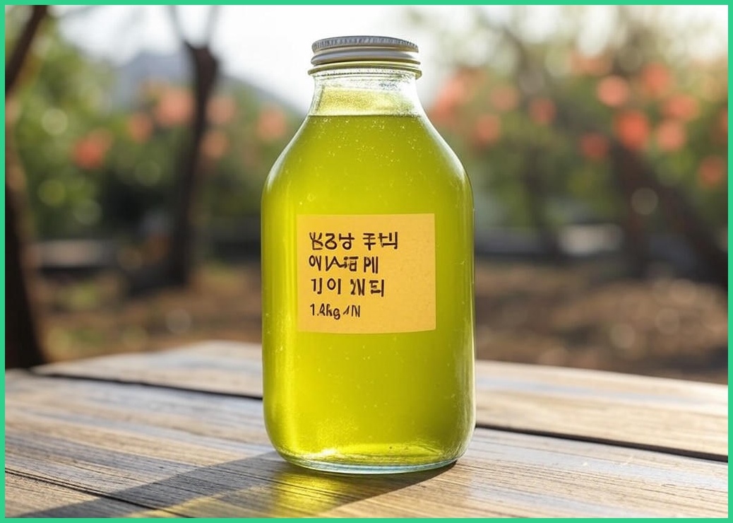 그린트리 복숭아 아이스티 베이스, 1.2kg, 1개