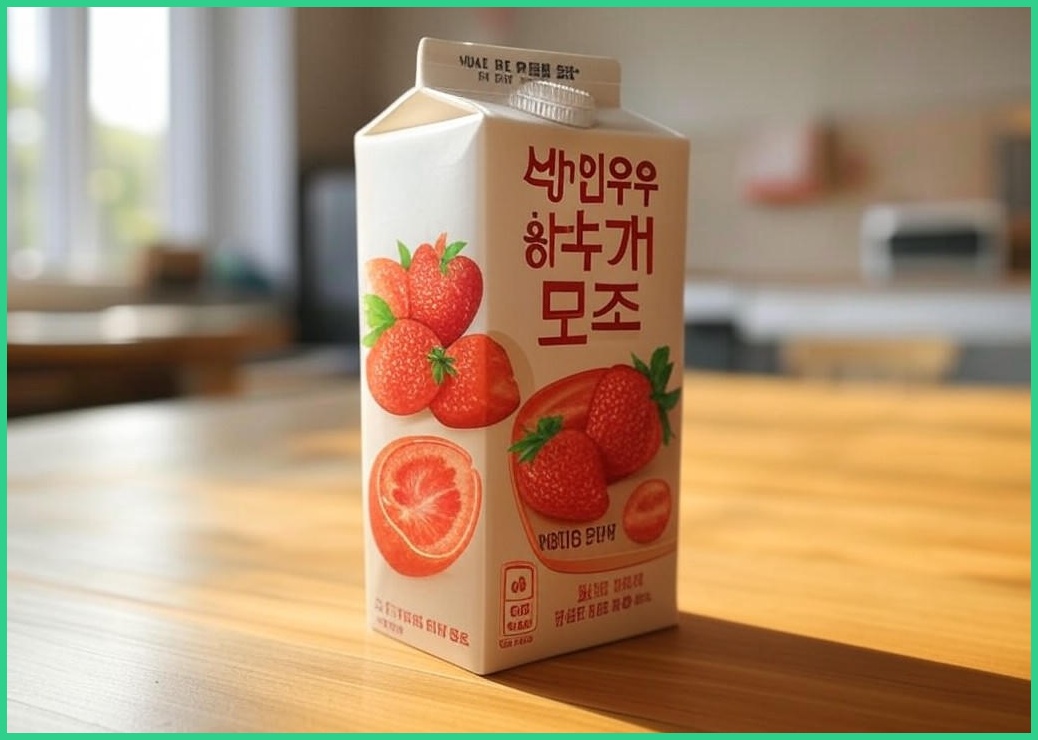 매일우유 멸균 딸기