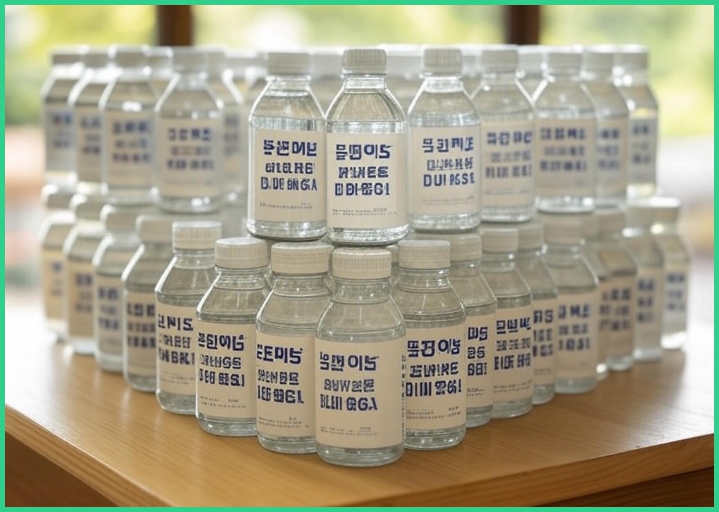 몽베스트 위드어스 무라벨 생수, 2L, 24개