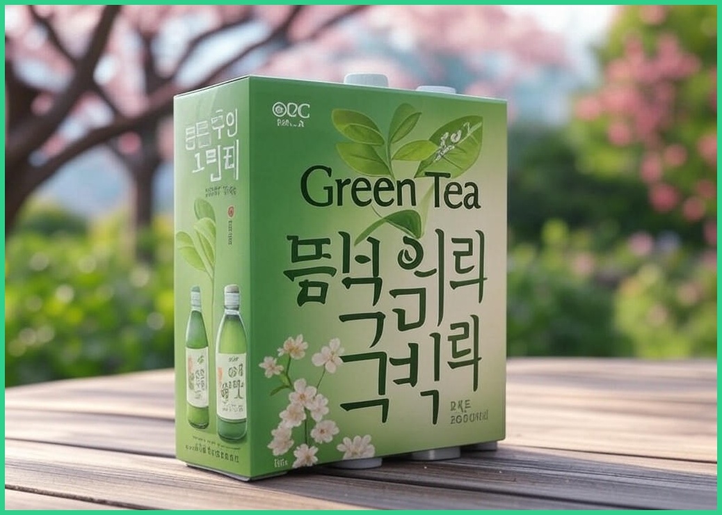 봄날의 그린티, 1박스, 24개입, 500ml