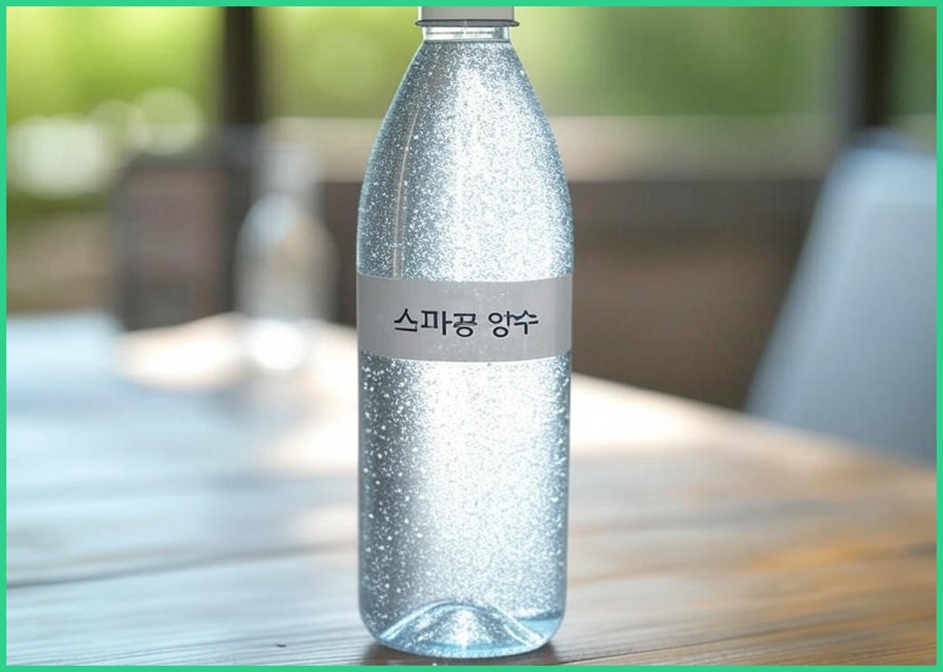 스파클 생수 무라벨