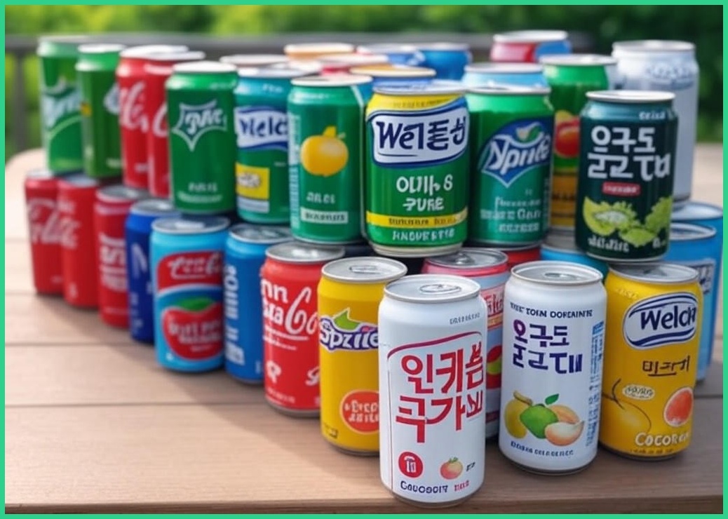 인기뚱캔 6가지맛 총24캔/코카콜라/사이다/밀키스/웰치스/갈아만든배/코코팜/파워에이드